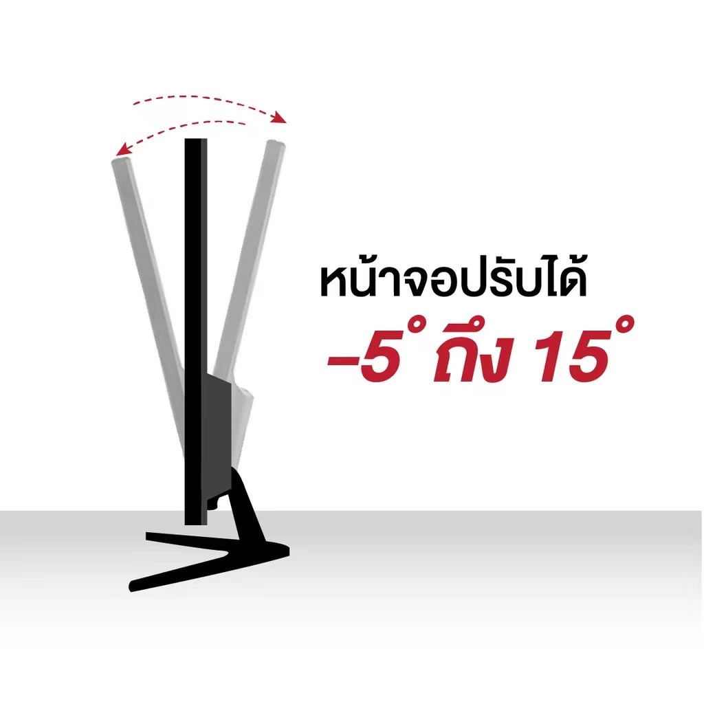 ส่งฟรี จอคอม รับประกัน 1 ปี ขนาด 20 นิ้ว ความละเอียด 19201080 จอ LED 75HZ HD จอมอนิเตอร์ IPS
