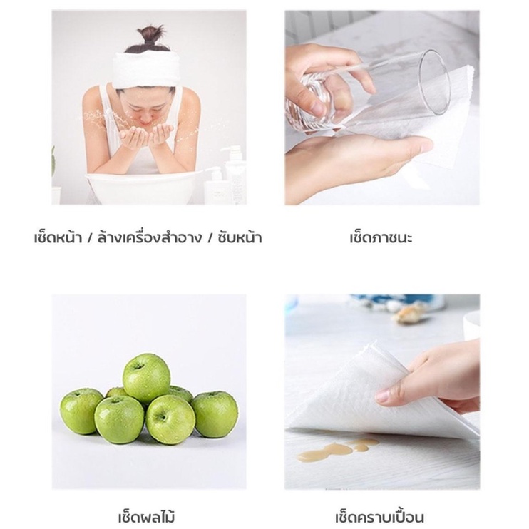 ลด15ใช้โค้ดMISSU15Cotton Tissueกระดาษเช็ดหน้า ผ้าฝ้ายเช็ดทำความสะอาดผิวหน้า ใช้ง่าย ใช้สะดวก เช็ดเครื่องสำอางค์ผ้