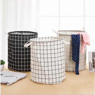 ตระกร้า ตะกร้าใส่เสื้อผ้า เอนกประสงค์พับเก็บได้C0029 ตะกร้าผ้าใส่ผ้าเตรียมซัก เครื่องใช้ในบ้าน