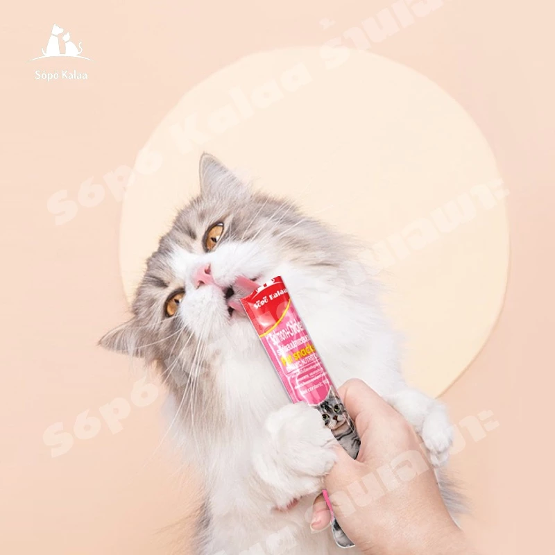 Sopo Kalaa ขนมเเมวเลีย อารหารแมว 15g มี5รสชาติ