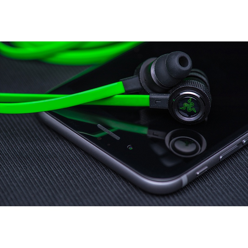 มีสินค้าแท้จริง Razer Hammerhead Pro V2 Earphone 35mm Wired In Ear Gaming Headset With Mic หูฟังเกมมิ่ง พร้อมกล่อง
