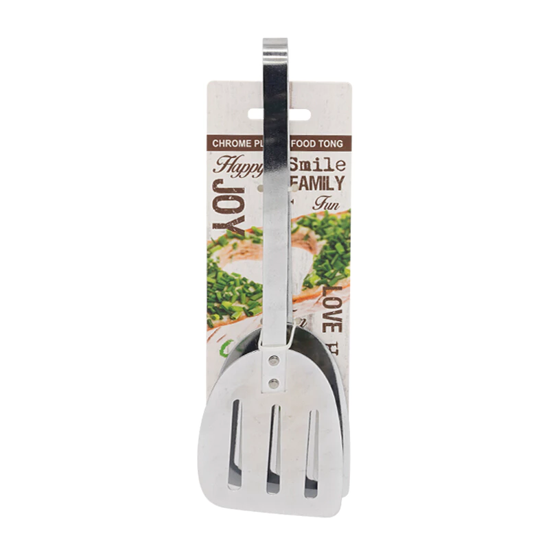 🔥HOT🔥 ที่คีบอาหารและขนม EASY KITCHEN ขนาด 3 x 23.5 x 7 ซม. สีโครมเมี่ยม Other Kitchen Utensils