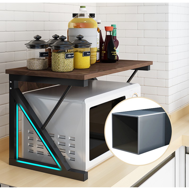 AiHome ชั้นวางของในห้องครัว ชั้นวางไมโครเวฟ  ชั้นเก็บของเตาอบหลายชั้น