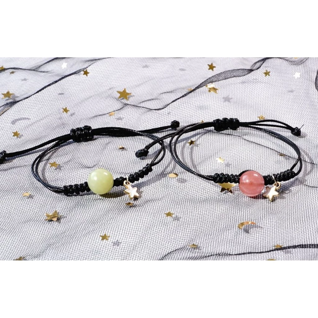 สร้อยข้อมือกลุ่มดาว 12 ราศี สร้อยข้อมือหินนำโชค ข้อมือเกาหลี LUCKY stone bracelet ของขวัญให้เพื่อน ของขวัญให้แฟน คู่รัก — ของมงคลหมวดความรักและความสัมพันธ์