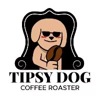 โลโก้ร้าน Tipsy Dog Coffee Roaster