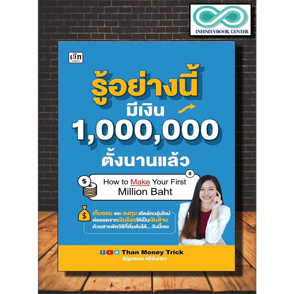 หนังสือ รู้อย่างนี้ มีเงิน 1,000,000 ตั้งนานแล้ว : การบริหารเงิน การออมเงิน การเงินการลงทุน การวางแผนทางการเงิน — ของมงคลหมวดการเงินและโชคลาภ