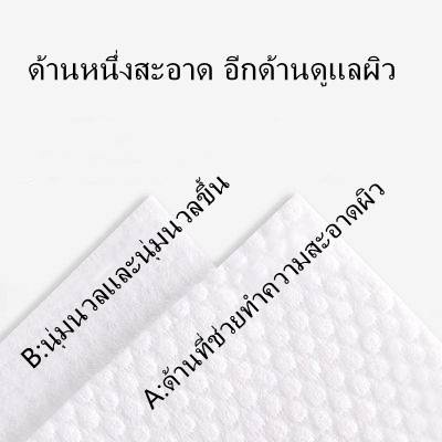 ลด15ใช้โค้ดMISSU15Cotton Tissueกระดาษเช็ดหน้า ผ้าฝ้ายเช็ดทำความสะอาดผิวหน้า ใช้ง่าย ใช้สะดวก เช็ดเครื่องสำอางค์ผ้