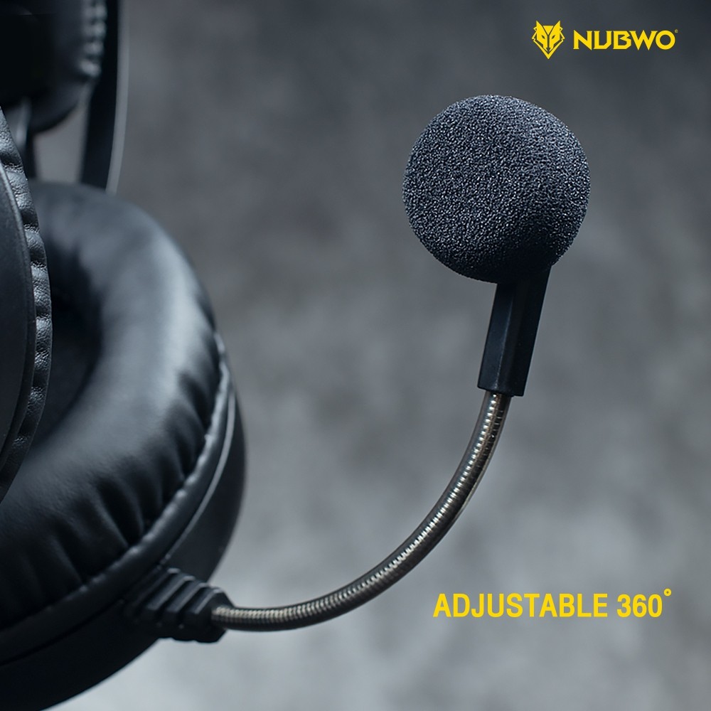 หูฟังเกมมิ่ง Nubwo N1 PRO Gaming Headset หูฟังคอม หูฟัง Stereo ประกันศูนย์ 1 ปี