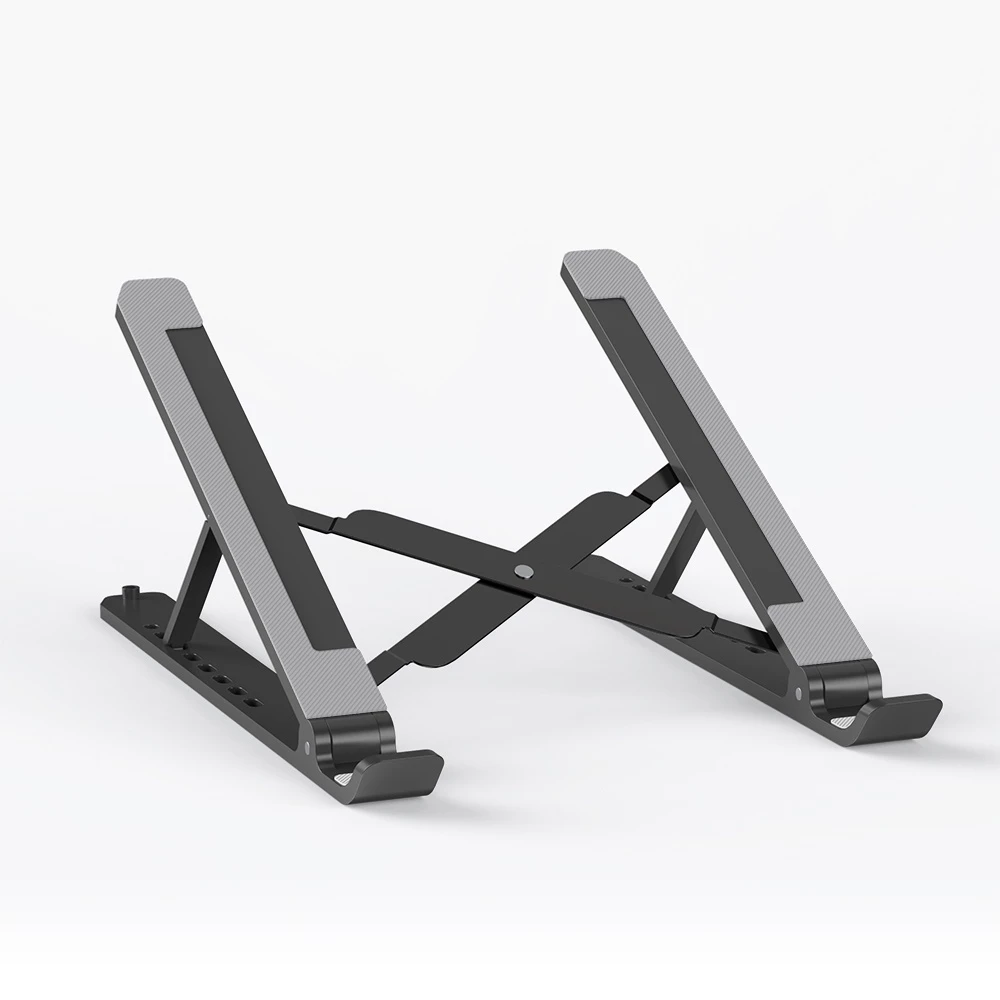 OWIRE แท่นวางโน๊ตบุ๊ค พับเก็บได้Laptop Stand Notebook Standกันลื่น ปรับได้ 7 ระดับ รองรับจอ7 นิ้วถึง 17นิ้ว