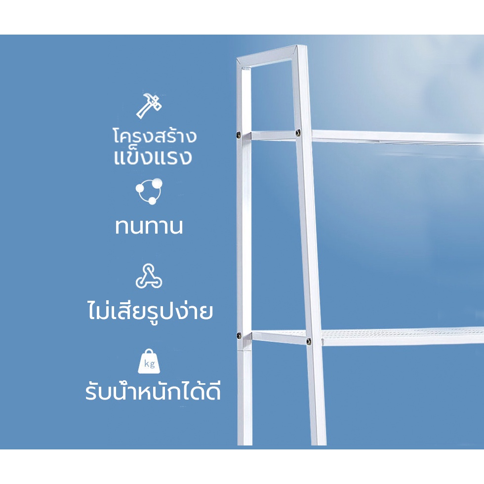 ชั้นวางของเหล็ก 34ชั้น ชั้นวางหนังสือสไตล์นอร์ดิก ของแต่งบ้าน กันสนิม