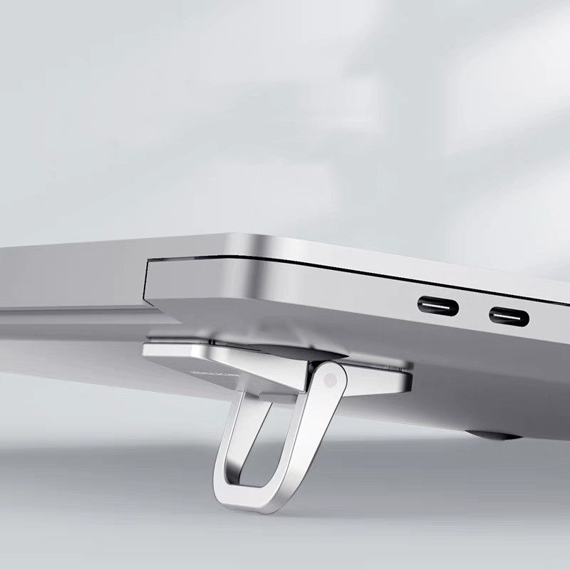 พร้อมส่งส่งจากไทยที่วางแล็ปท็อป Laptop Stand อะลูมิเนียม ขาตั้งโน้ตบุ้คพกพาสะดวก แท่นวางโน้ตบุ้ค แข็งแรง