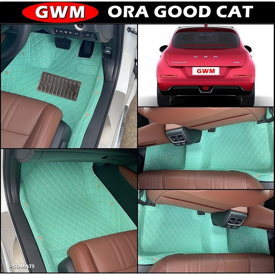 พรมปูพื้น 6D GWM Ora Good Cat หนังPU เต็มคัน