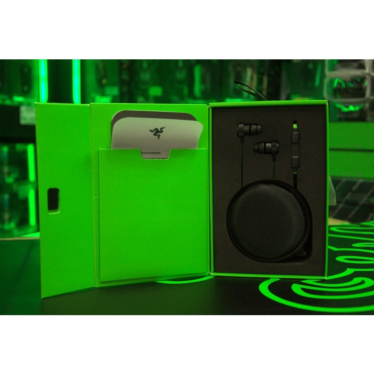 มีสินค้าแท้จริง Razer Hammerhead Pro V2 Earphone 35mm Wired In Ear Gaming Headset With Mic หูฟังเกมมิ่ง พร้อมกล่อง
