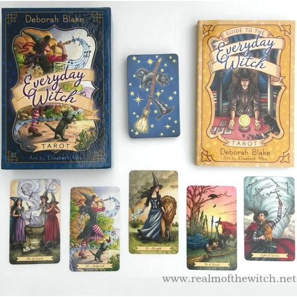 {ไพ่แท้ลิขสิทธิ์} ไพ่ทาโรต์ชุด EVERYDAY WITCH TAROT ไพ่ยิปซี ไพ่ดูดวง ไพ่ออราเคิล ไพ่ทาโร่ ไพ่ทาโรต์ ของแท้ — ของมงคลหมวดราศีและนักษัตร
