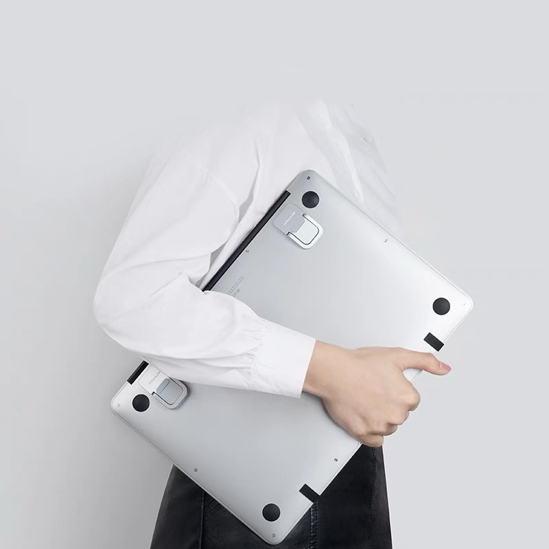 พร้อมส่งส่งจากไทยที่วางแล็ปท็อป Laptop Stand อะลูมิเนียม ขาตั้งโน้ตบุ้คพกพาสะดวก แท่นวางโน้ตบุ้ค แข็งแรง