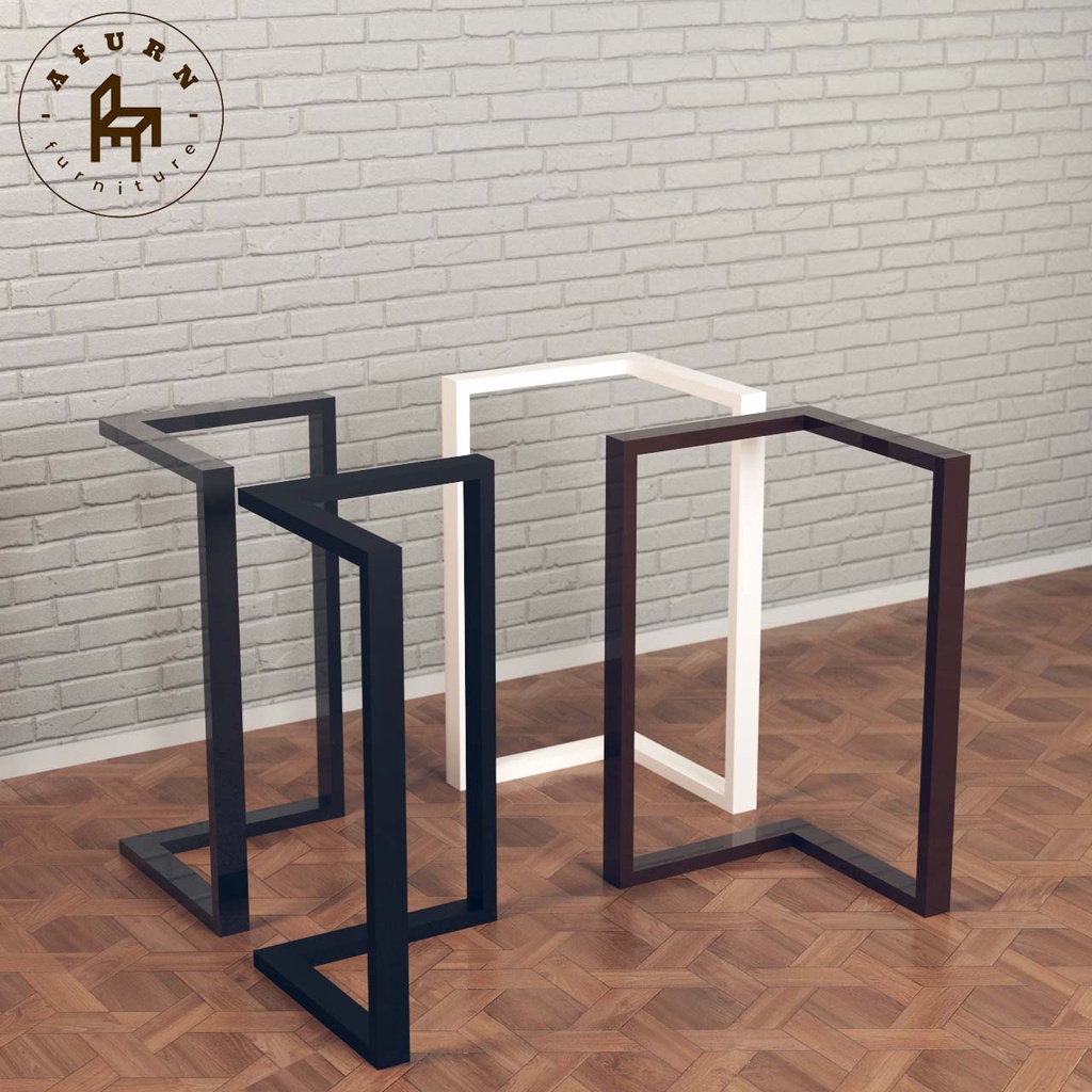 Afurn computer desk รุ่น Yerasyl ไม้แท้ ไม้พาราประสาน กว้าง 60 ซม หนา 20 มม สูงรวม 77 ซม โต๊ะคอม โต๊ะเรียนออนไลน์