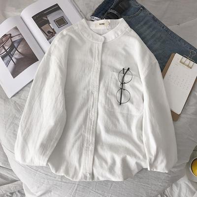 เสื้อเชิ้ต แขนยาว สีพื้น มีปก เสื้อเชิ้ตผู้ชาย สไตล์เกาหลี ฮ่องกง ญี่ปุ่น SC5148