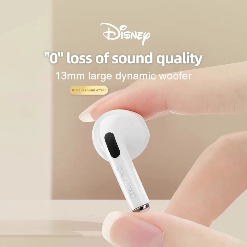 Disney F9 หูฟังบลูทูธไร้สาย 52 เสียงสเตอริโอ HD Call HIFI พร้อมไมโครโฟน
