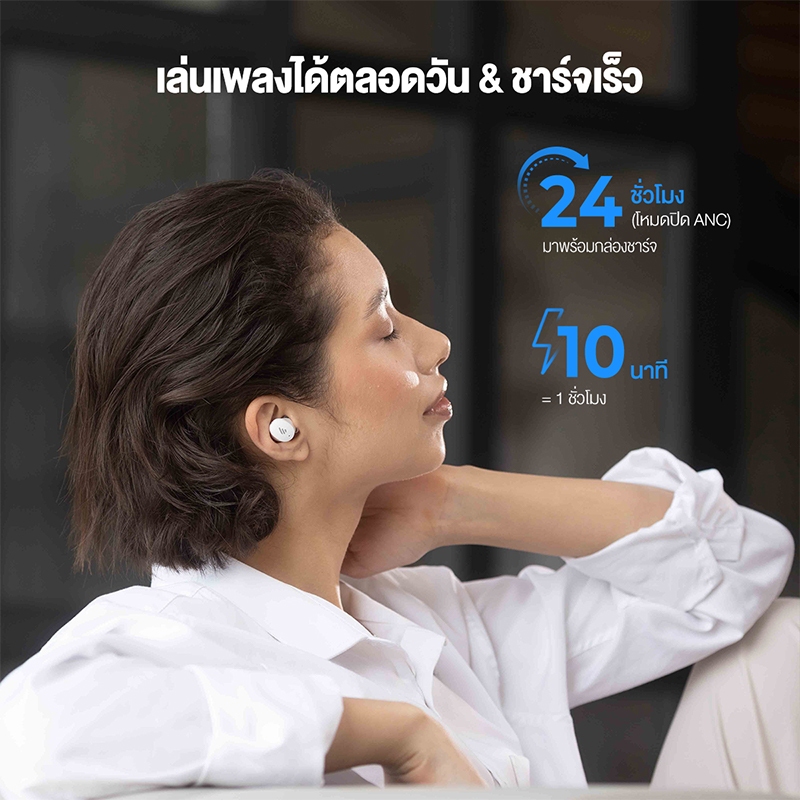 Edifier TWS1 Pro2 หูฟังบลูทูธไร้สาย V53 ตัดเสียงรบกวน CVC80 IP65 กันน้ํา จับคู่เร็ว