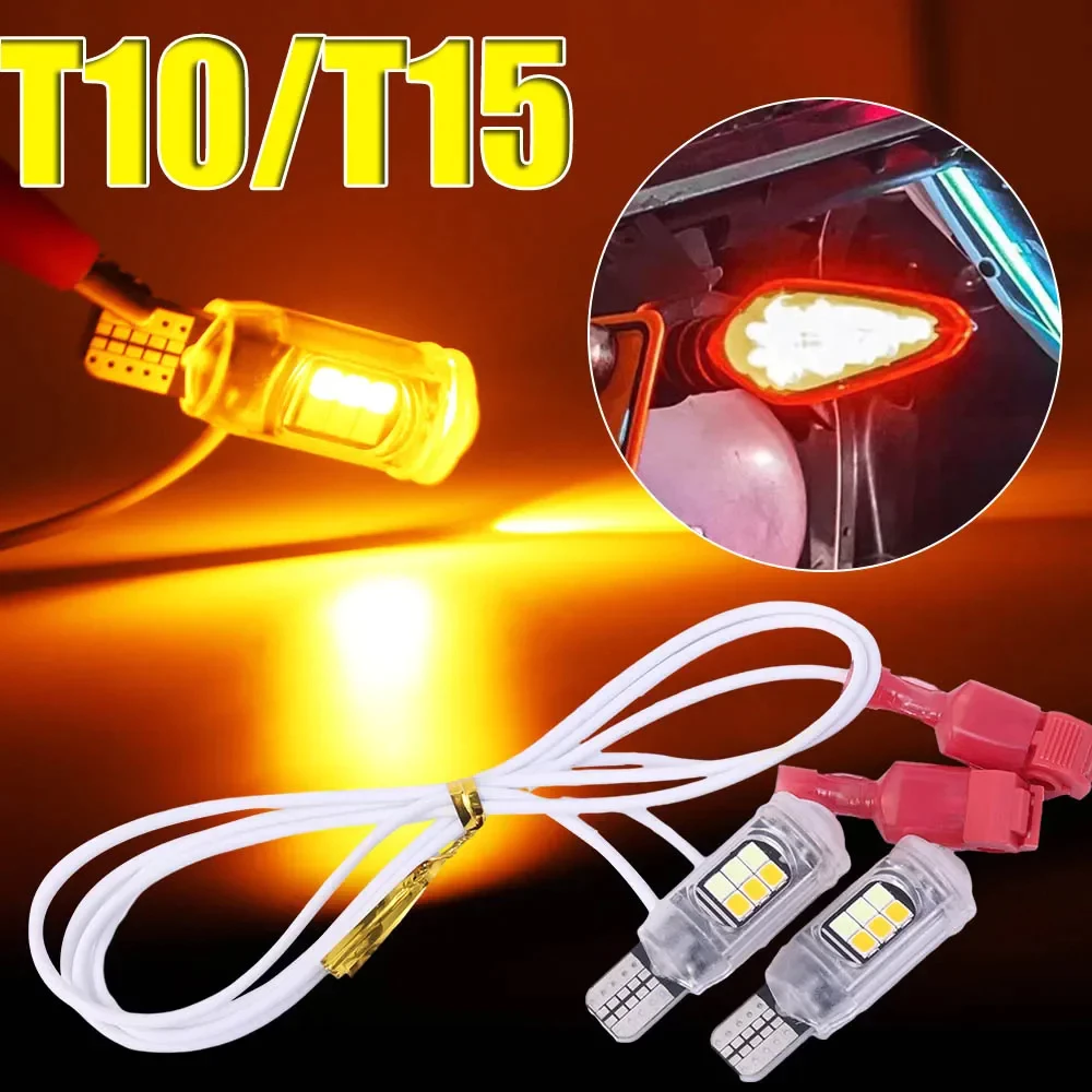 Giorno หลอดไฟเลี้ยว 125 ดวง ไฟเลี้ยว LED ใหม่ สว่างมาก สําหรับ Honda Giorno + (ราคา 2 หลอด)