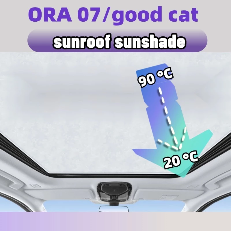 ม่านบังแดด GWM Ora Good Cat ตรงรุ่น UV ฉนวนกันความร้อน