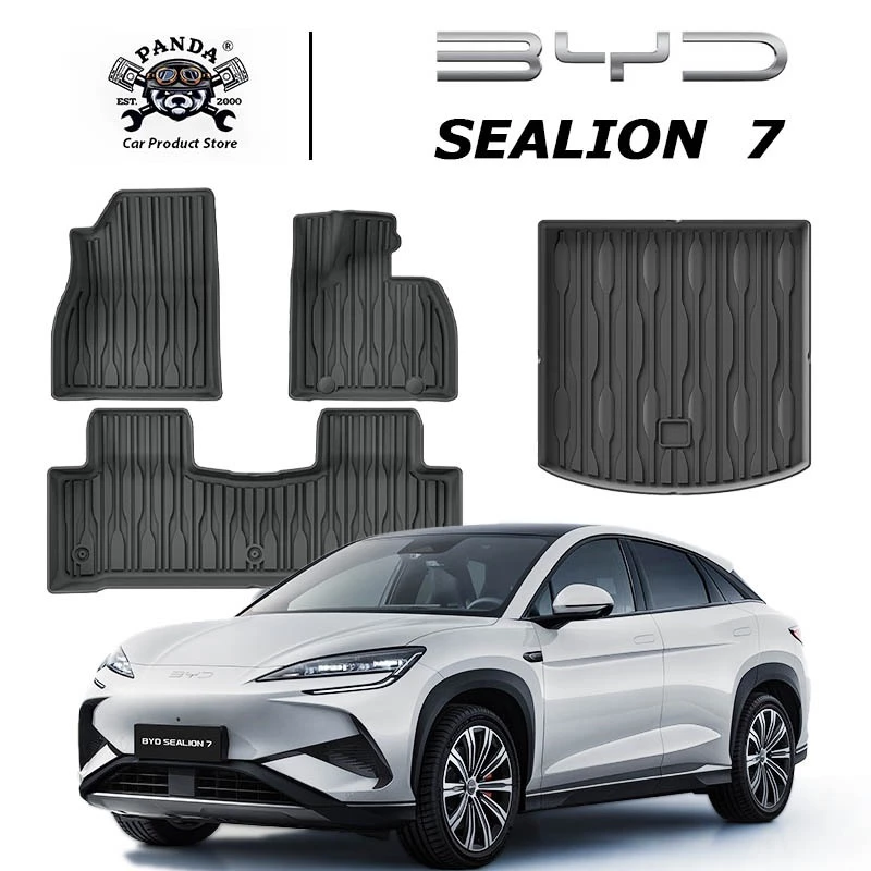 พรมปูพื้น BYD Sealion 7 ตรงรุ่น TPE กันลื่น