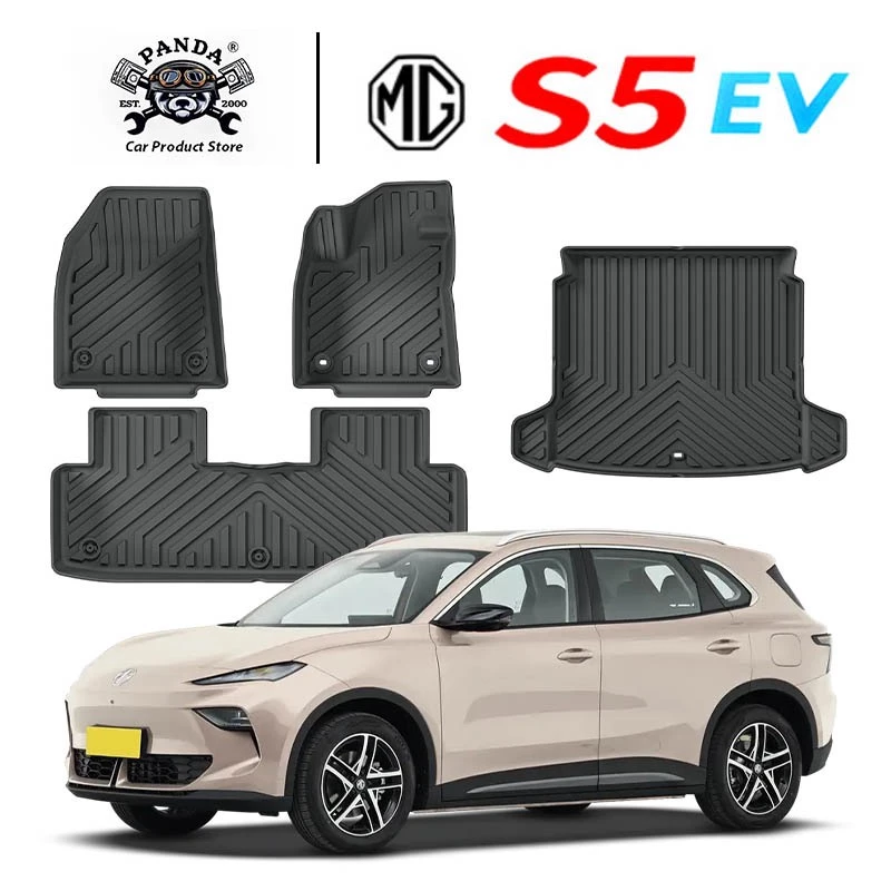 พรมปูพื้น Panda TPE รถ MG S5 EV ตรงรุ่น