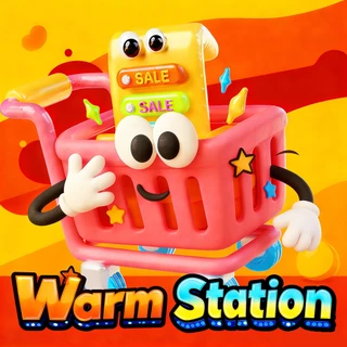 โลโก้ร้าน Warmstation1 Supermarket