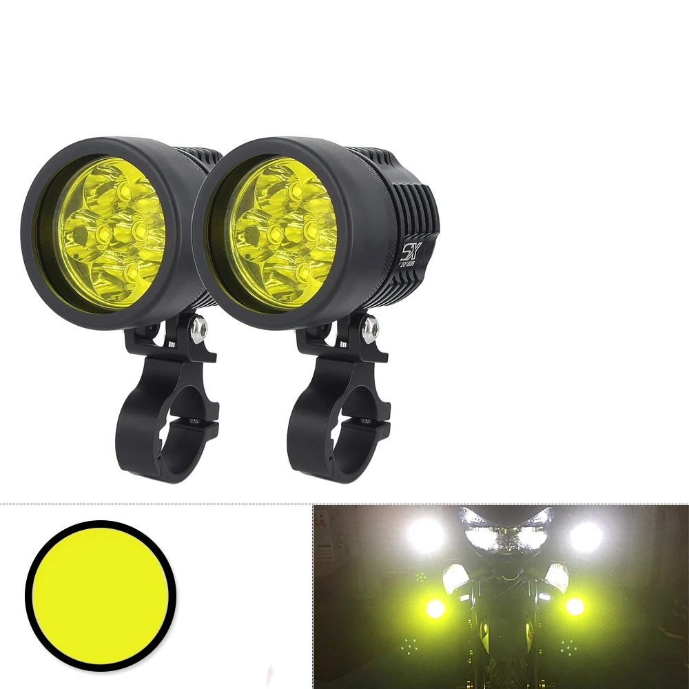 ไฟสปอร์ตไลท์มอเตอร์ไซค์ หลอด CREE รุ่น L6X LED 6 ชิป