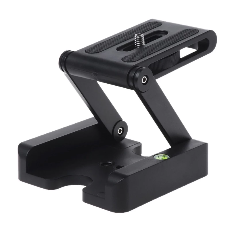 Doublebuy กล้อง Z-Type แบบพกพาขาตั้งกล้องแบบพับได้ Pan Tilt สําหรับหัวขาตั้งเดสก์ท็อป Holde