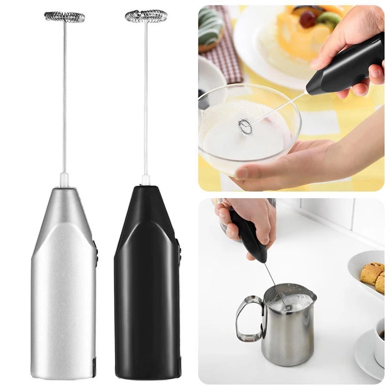 1Pcs Kitchen Tools Gadgets Egg Whisk Mixer / Practical Electric Egg Beater / Mini Milk Frother Stirrer / Coffee Whisk Mixer / Kitchen Cooking Tool