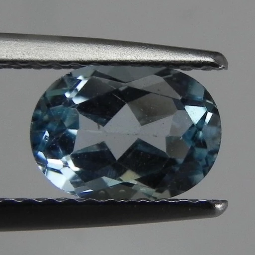 1.50 ct อะความารีน แท้ ธรรมชาติ Natural Aquamarine Oval Loose Gemstone For Fine Jewelry — ของมงคลหมวดเครื่องรางและวัตถุมงคล