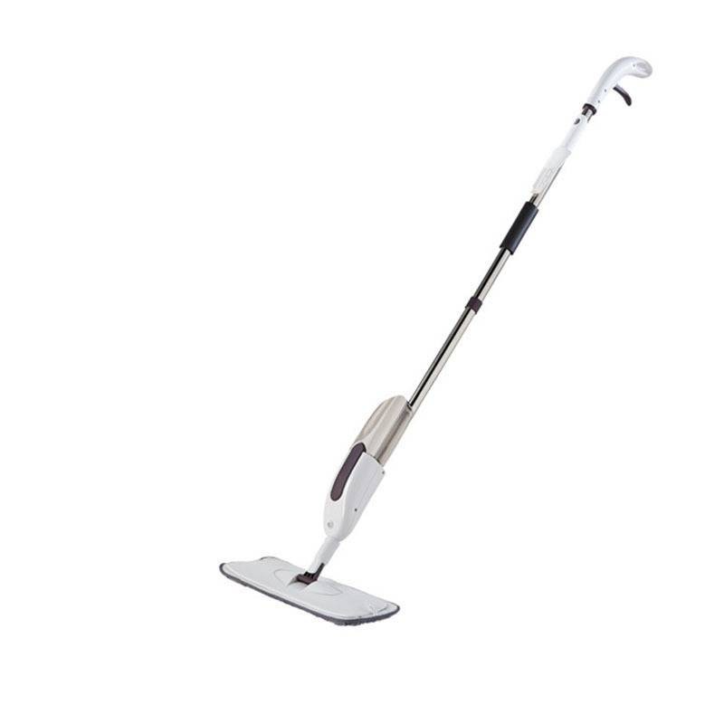 A042 ไม้ถูพื้นสเปรย์ Spray Mop ไม้ม๊อบ Lazy Mop ไม้ถูพื้นแบบสเปรย์ Flat Mop มีที่ฉีดน้ำ หมุนได้ 360 องศา