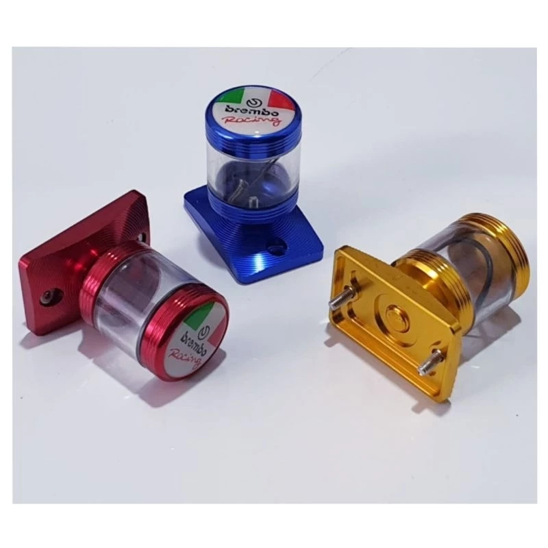 TOP MASTER CAP แก้วน้ำมันเบรค MASTER TUBE สำหรับ CBR, CB, PCX, ADV, VARIO 160, VIXION, STRIA FU, NINJA 250, CB150R, PCX150, ACE, RX KING, XABRE ฯลฯ