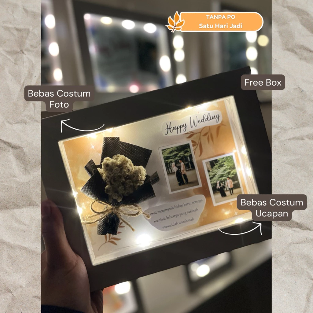 พร้อม! วันเดียว 3ง 5ร นํา กรอบของขวัญสมุดภาพที่กําหนดเองเศษของขวัญวันเกิด,ของขวัญวันครบรอบ,ของขวัญแต่งงาน,ของขวัญรับปริญญา,ของขวัญวันครู,ของขวัญวันแม่ — ของมงคลหมวดไลฟ์สไตล์และของขวัญ