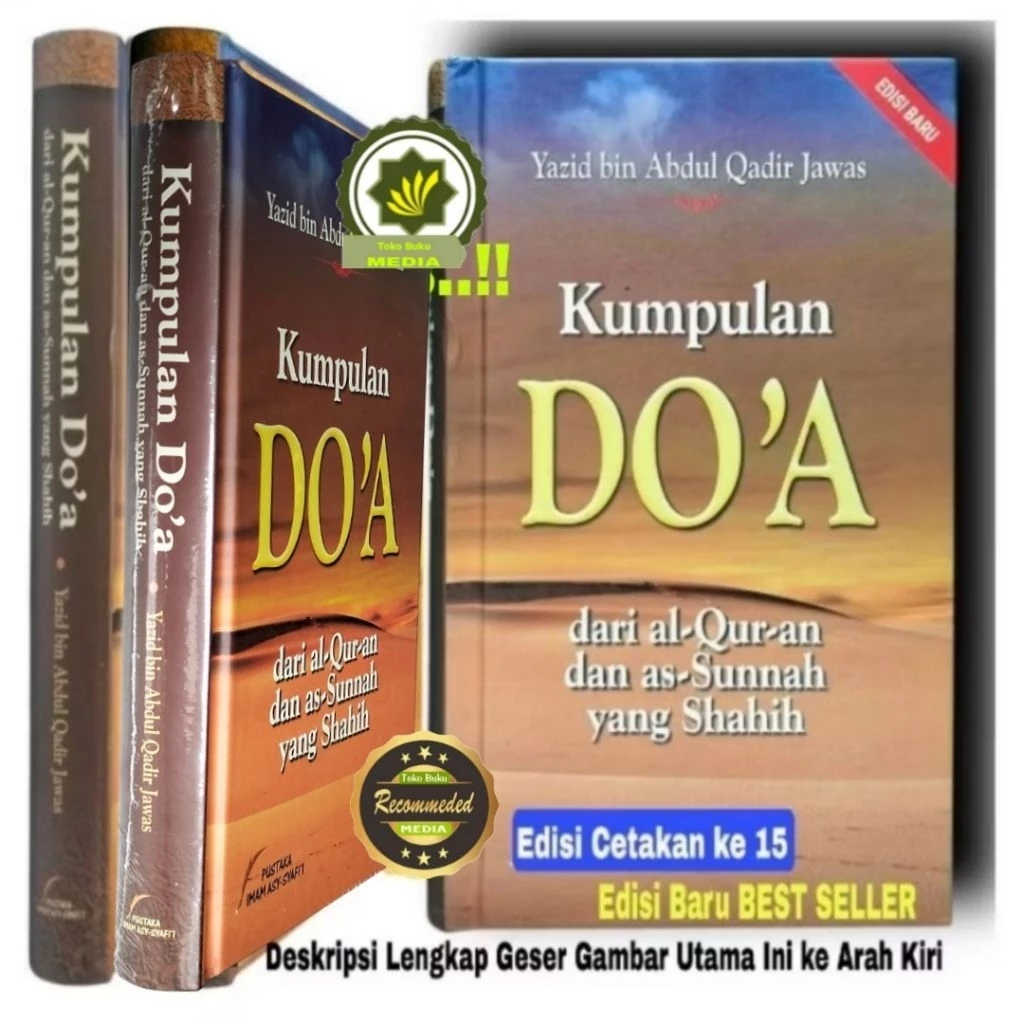 หนังสือ NABI คอลเลกชันของ DOA จาก Quran และ As-Sunnah Shahih สวดมนต์คําแนะนําสวดมนต์ทําแนวเย็นสําหรับ Doa Dijakr คอลเลกชันสวดมนต์และสวดมนต์สําหรับสวดมนต์ สําหรับสวดมนต์โดย Yazid Jawaz Yazid Javas — ของมงคลหมวดพิธีและความเชื่อ
