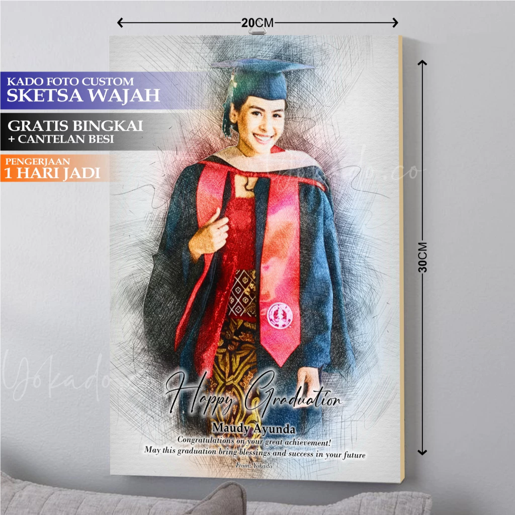 ของขวัญสเก็ตช์หน้า/กรอบรูปเทียม ครบรอบ1ปี/พิมพ์ภาพถ่าย/ของขวัญรับปริญญา, ของขวัญวันครู, วันเกิด, ของขวัญให้แฟน, เด็กชาย, ของขวัญรับปริญญา, ของขวัญแต่งงาน, — ของมงคลหมวดไลฟ์สไตล์และของขวัญ