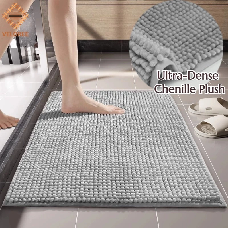 VELOREE Alas Kaki Bilik Air ห้องน้ํา Anti Slip MAT Karpet ห้องน้ําพรมพรมพรมพรมพรมพรมพรมพรมพรมพรมพรมพรม — ของมงคลหมวดสีมงคล
