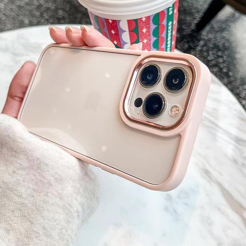 เคสโทรศัพท์มือถือ PC แข็ง แบบใส กันกระแทก ป้องกันกล้อง สําหรับ iPhone 13 14 12 11 Pro Max XR XS 7Plus 8Plus 6Plus 6sPlus 14Plus