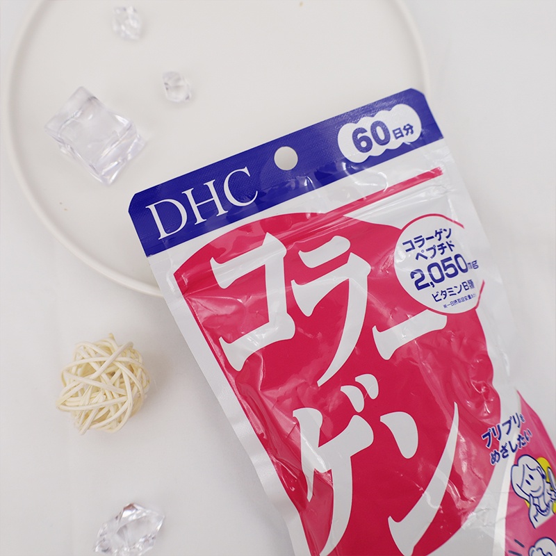 เตรียมจัดส่งDHC Collagen อาหารเสริม คอลลาเจน บำรุงผิว เรียบเนียน กระชับ ชุ่มชื้น 360 เม็ดใน 60 วัน ของแท้ จากญี่ปุ่น