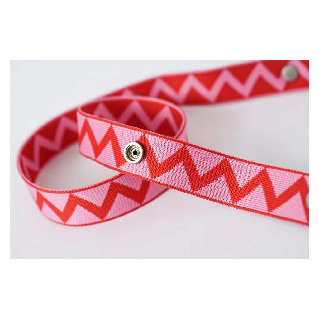 สายสะพายสีชมพู 85cm