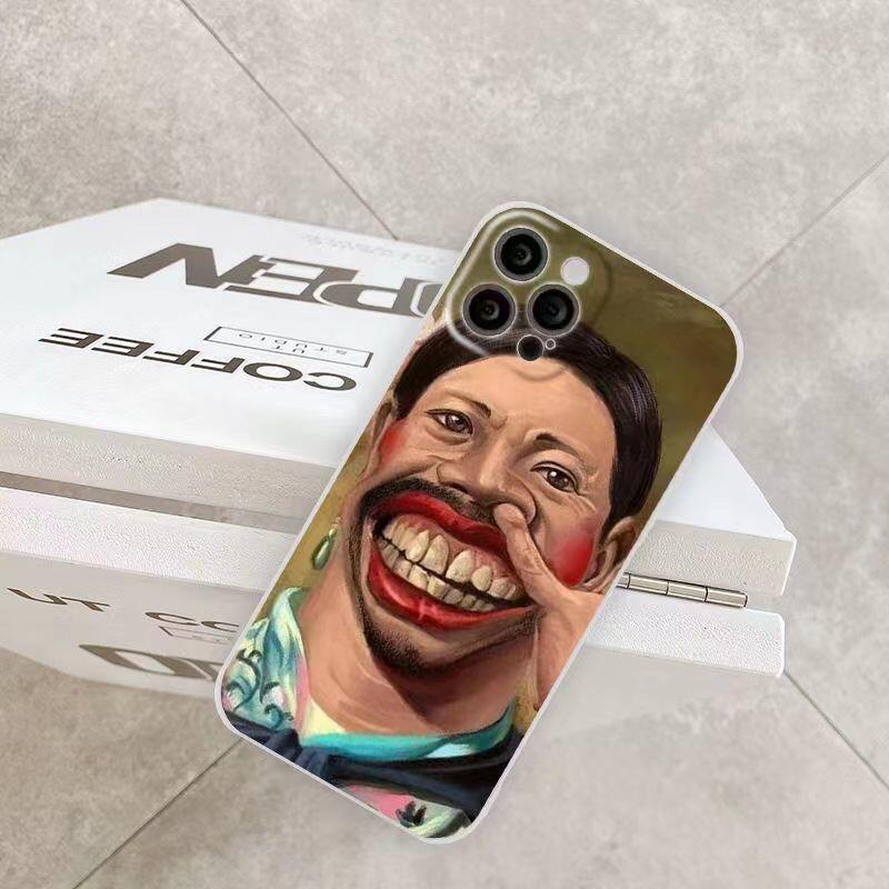 เคสโทรศัพท์มือถือ กันตก ลายตลก สร้างสรรค์ สําหรับ IPhone 12 Pro Max X XR XS Max SE Apple 7 Plus 8 Plus IPhone 13 Pro Max IPhone 14 Pro Max