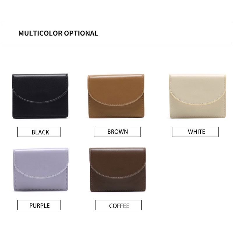 MOUSSON Womens Wallet กระเป๋าบัตรผู้หญิงเกาหลีมีความละเอียดอ่อนและใช้งานได้จริง กระเป๋าใส่เหรียญขนาดเล็กและพกพาสะดวก