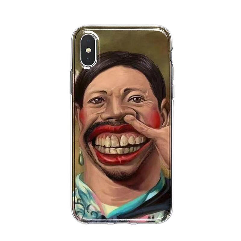 เคสโทรศัพท์มือถือ กันตก ลายตลก สร้างสรรค์ สําหรับ IPhone 12 Pro Max X XR XS Max SE Apple 7 Plus 8 Plus IPhone 13 Pro Max IPhone 14 Pro Max