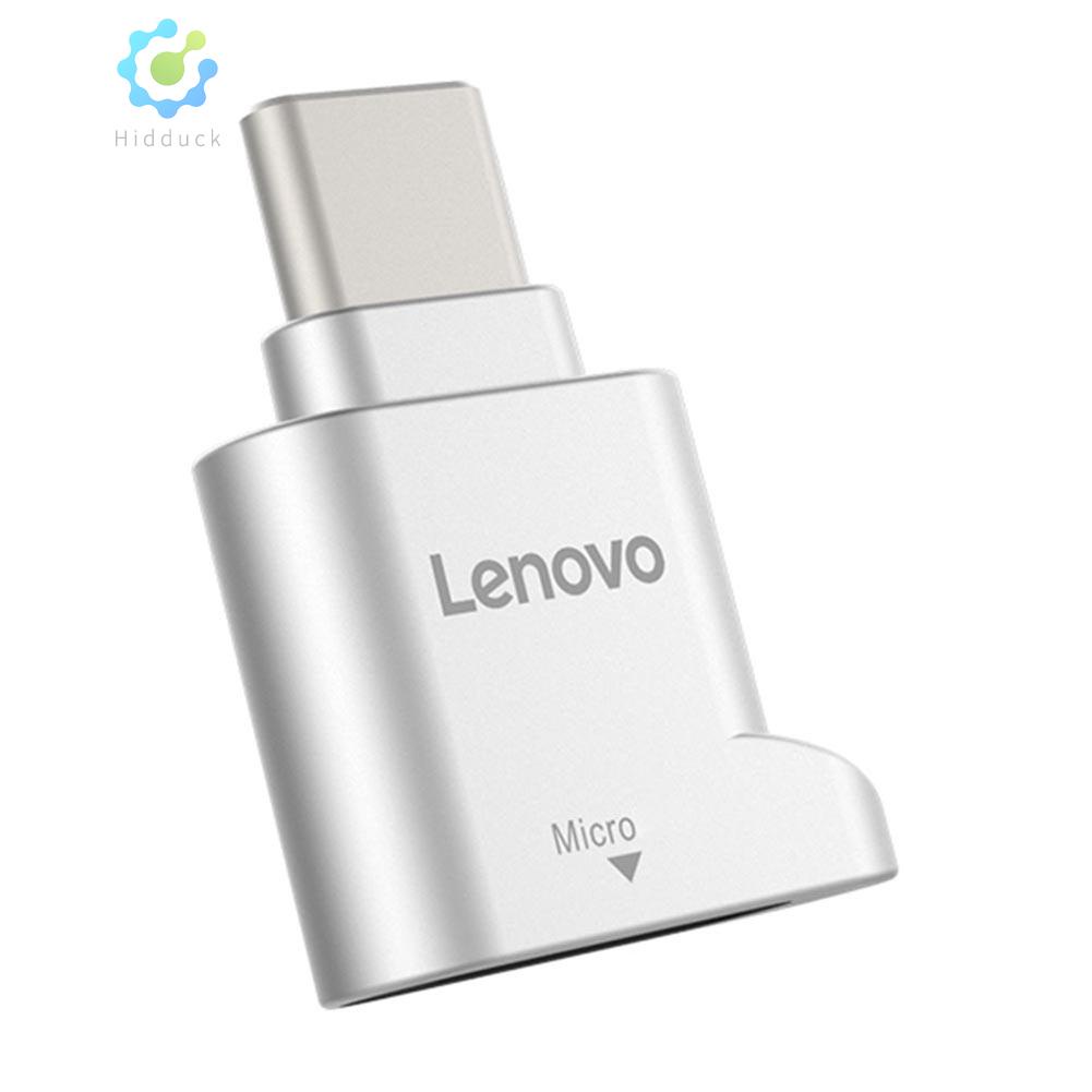 Au เครื่องอ่านการ์ดหน่วยความจํา Lenovo D201 USB C TF Type C เป็น TF ขนาดเล็ก สําหรับ La Hidduckth