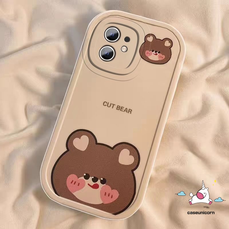 เคสโทรศัพท์มือถือ ลายการ์ตูนกบ แมว หมีน่ารัก สําหรับ Oppo A57 A17 A15 A78 A96 A58 A12 A77s A7 A5s A16 A5 A74 A54 A17K A95 A55 A16K A3S A76 A9 A1K A16E A16s A31 Reno 8T 5Z 5F 5 7 ปกอ่อน