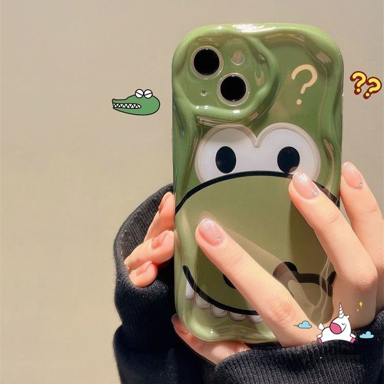 เคสโทรศัพท์มือถือ ขอบโค้ง ลายไดโนเสาร์ สตรอเบอร์รี่ หมีน่ารัก สําหรับ OPPO A16 A7 A12 A57 A38 A78 A52 A58 A15 A92 A1k A74 A95 A54 A77 A55 A31 A17k A5s A16s A77s A17 A35 A53 A33 A3s A32 A12E A9 A5