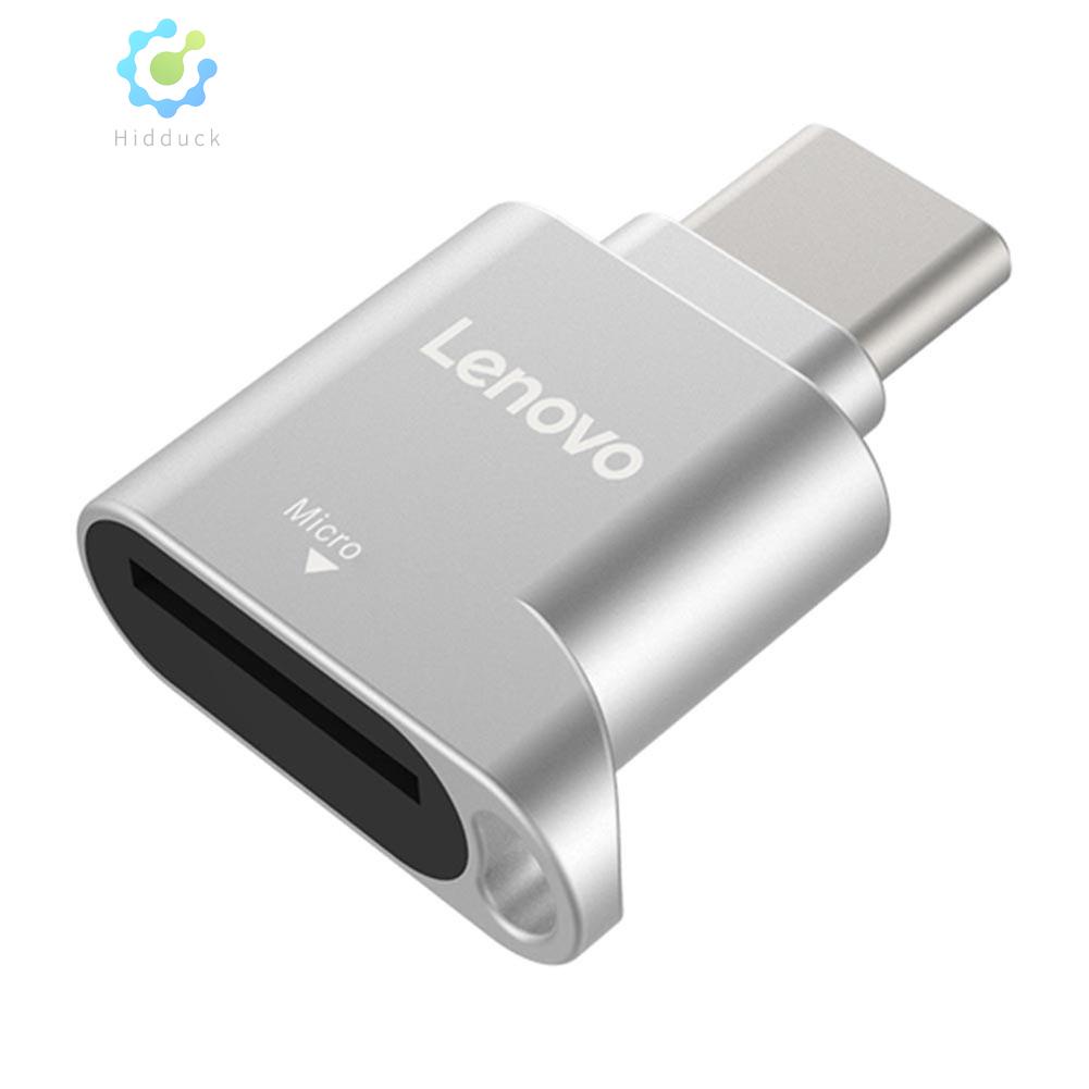 Au เครื่องอ่านการ์ดหน่วยความจํา Lenovo D201 USB C TF Type C เป็น TF ขนาดเล็ก สําหรับ La Hidduckth