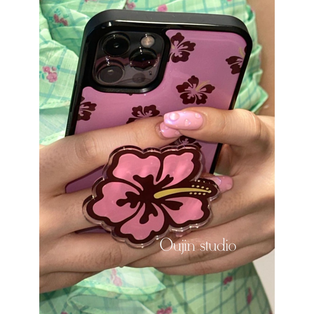 เคสโทรศัพท์มือถือ ลายใบโคลเวอร์สี่แฉก สีโรสโกลด์ สไตล์เกาหลี สําหรับ 15pro 13pro 14promax 12 11