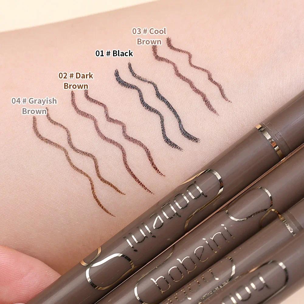 ปากกาอายไลเนอร์ เนื้อแมตต์ แห้งเร็ว กันน้ํา ติดทนนาน สีดํา สีน้ําตาล